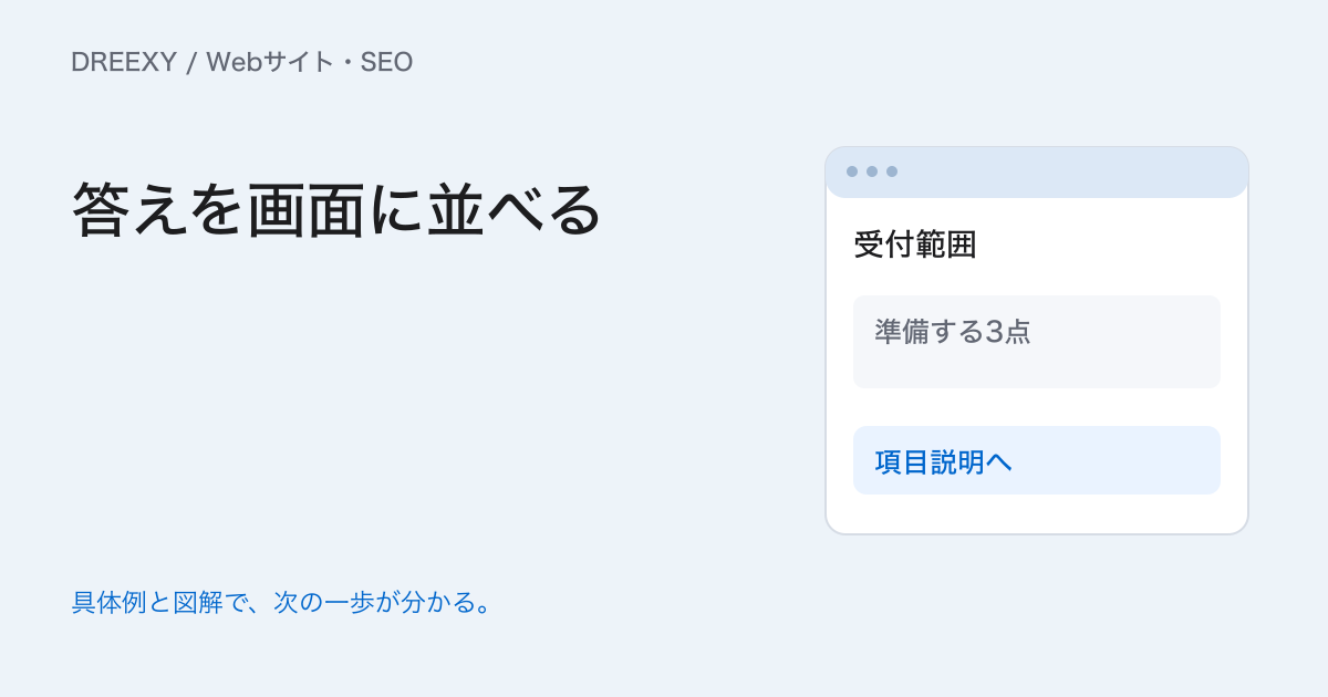ワイヤーフレームの作り方｜一画面の答えと行き先を配置するの実務ガイド。一画面の配置案シート