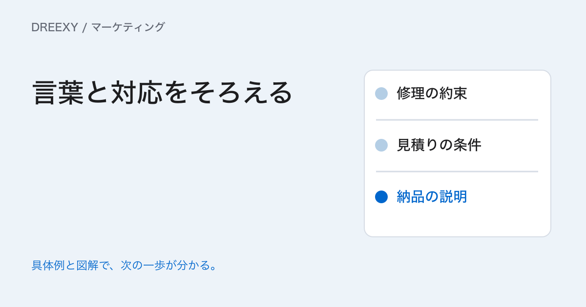 中小企業のブランディングは何から始める?約束と日々の対応をそろえる方法の実務ガイド。ブランドの約束と接点の対応表