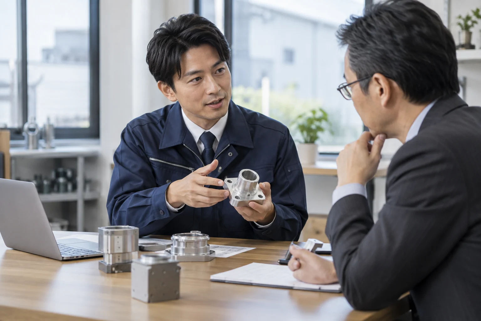 リード獲得と営業引継ぎをテーマにした業務場面のイメージ